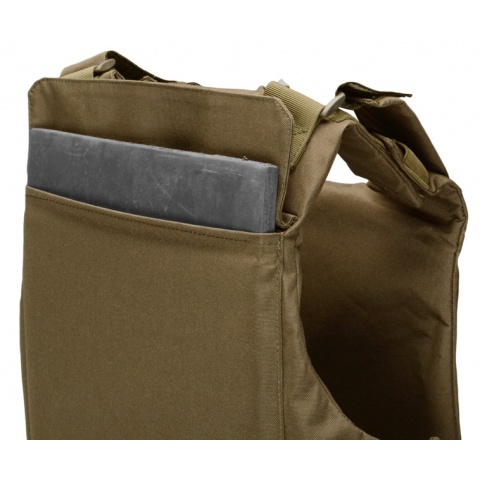 AMA 600D M-Armor Tactical Airsoft Vest - TAN