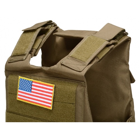 AMA 600D M-Armor Tactical Airsoft Vest - TAN
