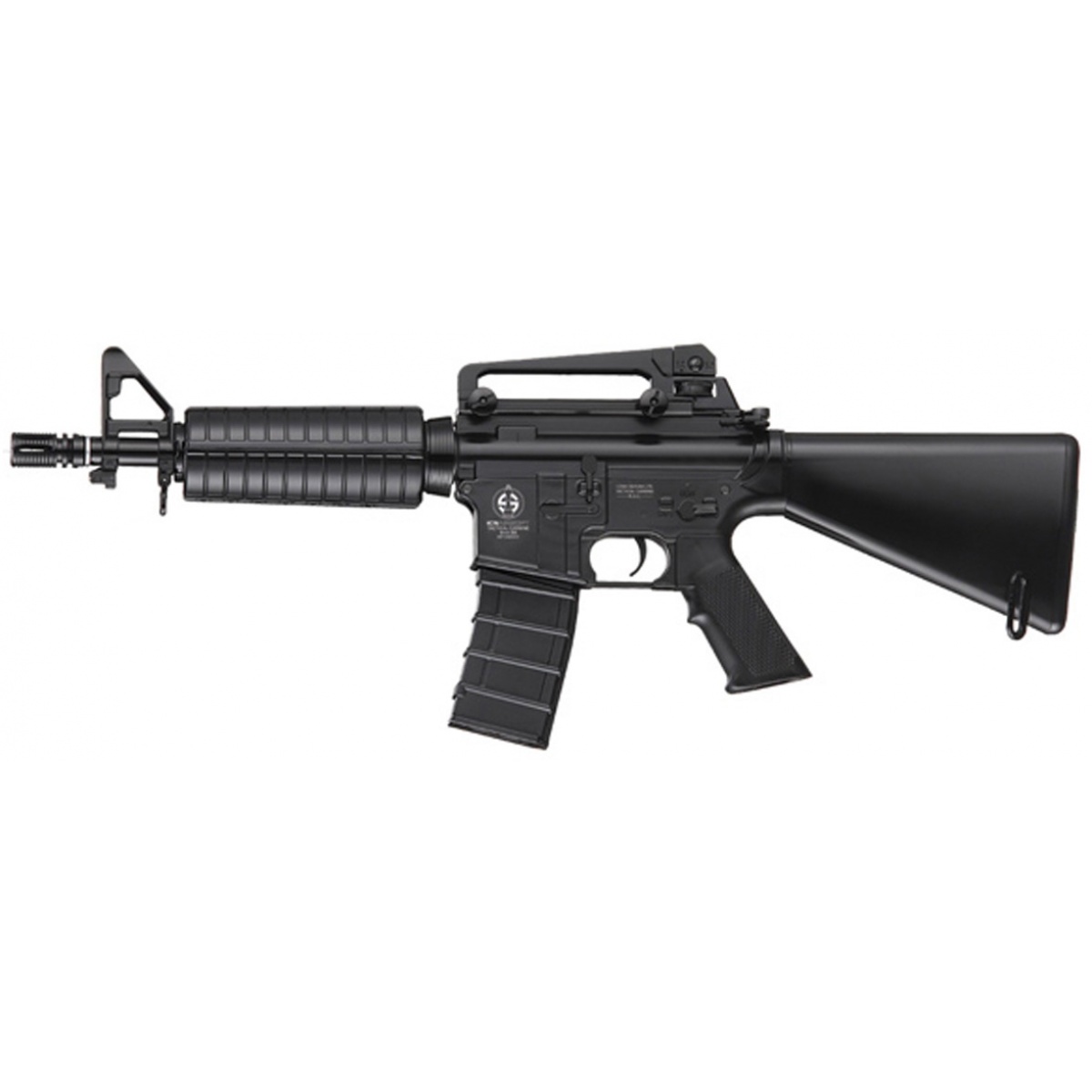 ICS Airsoft M4 AEG Commando Sportsline ABS Plastic Edition BLACK