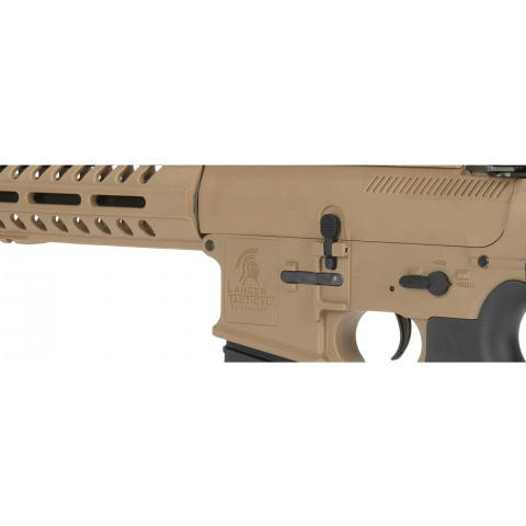 Lancer Tactical Airsoft M4 Multi-Mission AEG w/ Recoil System - TAN