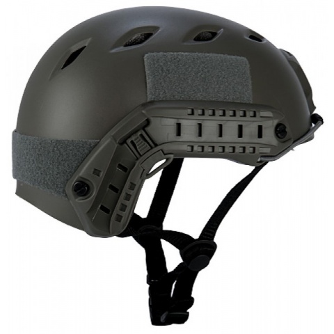 Lancer Tactical BJ Type Tactical Helmet Medium - OD GREEN