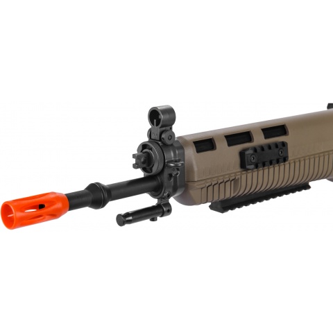 ICS Airsoft SIG 551 AEG Full Metal Long Barrel Rifle - DARK EARTH
