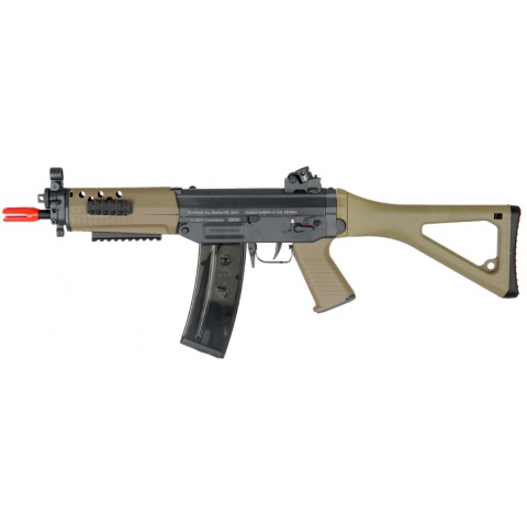 ICS Airsoft SIG 552 Commando AEG Tactical Folding Stock - DARK EARTH