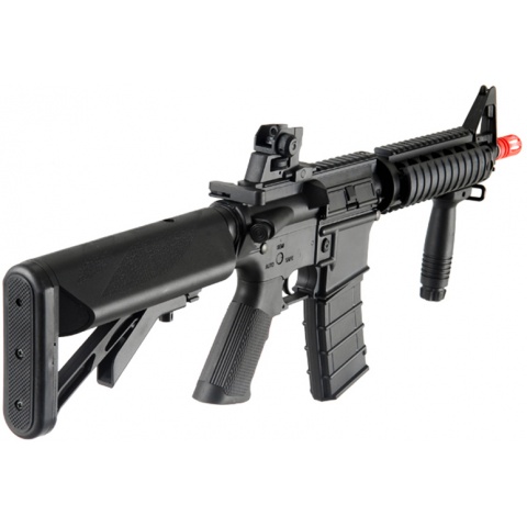 ICS Airsoft M4 RIS Sportline AEG w/ Crane Stock - BLACK