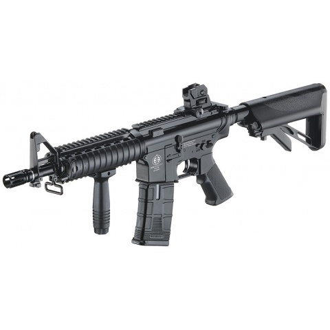 ICS Airsoft M4 RIS Sportline AEG w/ Crane Stock - BLACK