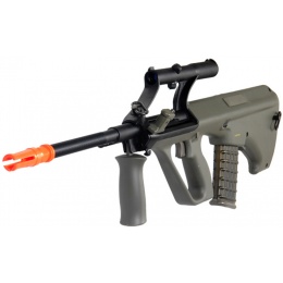 JG Airsoft Full Metal Gearbox AEG Rifle w/ Integrated Scope