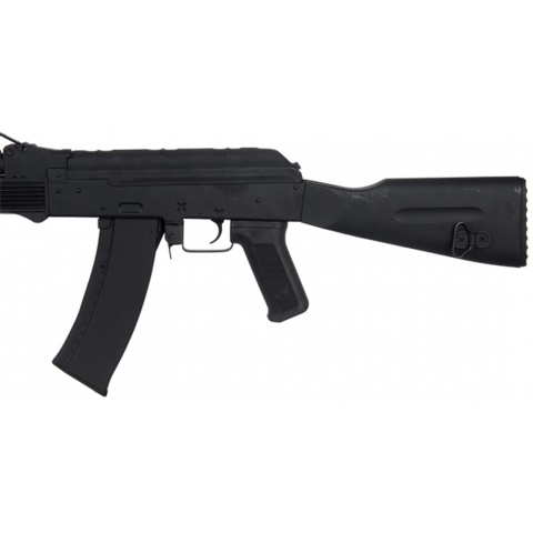 Lancer Tactical LT-731D AKS 74U AK-104 AEG Full Metal w/ Fixed Stock