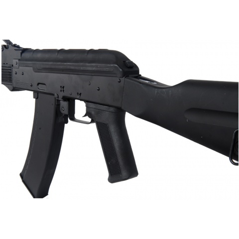 Lancer Tactical LT-731D AKS 74U AK-104 AEG Full Metal w/ Fixed Stock