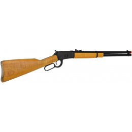 A&K Airsoft M1892 Lever Action Gas Sniper Rifle w/ Real Wood Stock
