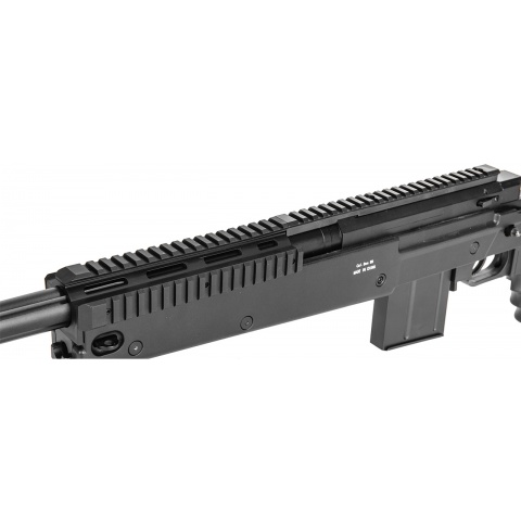 WellFire MB4407 Tri-Rail MK96 Spring Airsoft Sniper Rifle - BLACK