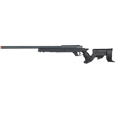 Well Airsoft MB04 Gas Powered Bolt Action Rifle w/ Adjustable Stock