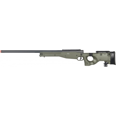 Well Airsoft L96 AWP BOLT Action Rifle w/ Folding Stock - OD GREEN