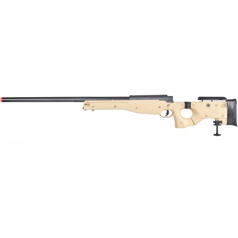 Well Airsoft L96 AWP BOLT Action Rifle w/ Folding Stock - TAN