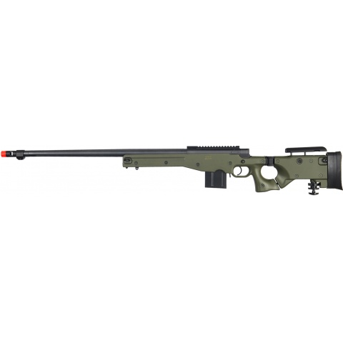 Well Airsoft L96 AWP BOLT Action Rifle w/ Fluted Barrel - OD GREEN