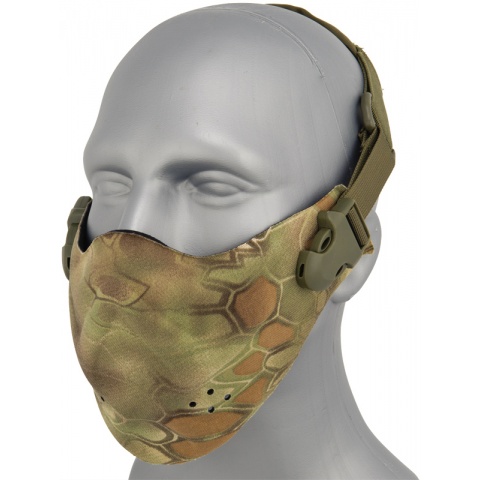 AMA Neoprene Airsoft Hard Foam Lower Face Mask - MAD