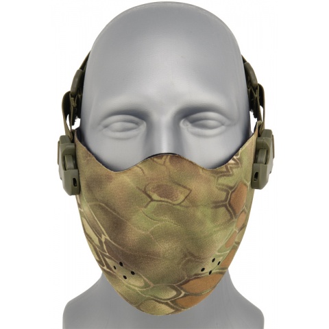 AMA Neoprene Airsoft Hard Foam Lower Face Mask - MAD