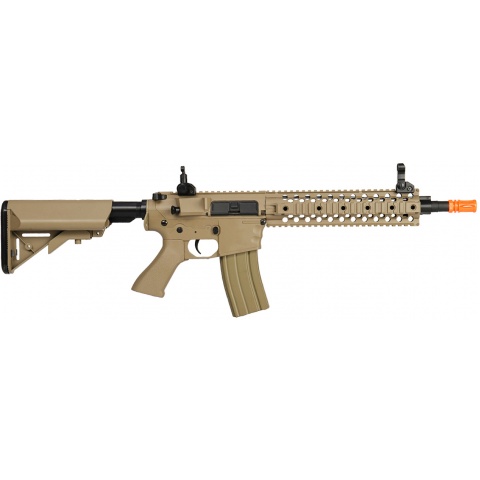 Lancer Tactical M4 RIS EVO LT-12T Metal Gearbox Airsoft AEG Rifle - TAN