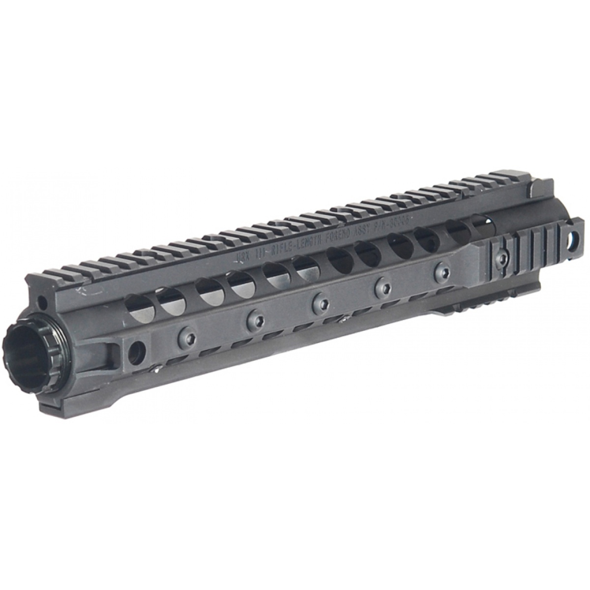 UK Arms Airsoft XRU 3 M4 Handguard w/ 12.5inch Rail BLACK Airsoft