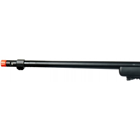 Well Airsoft VSR 10 BOLT Action Rifle w/ Bipod Fluted Barrel - BLACK