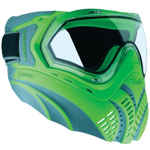 Valken Identity Airsoft Goggles-Clear Lens Goggles - GREEN/GREY
