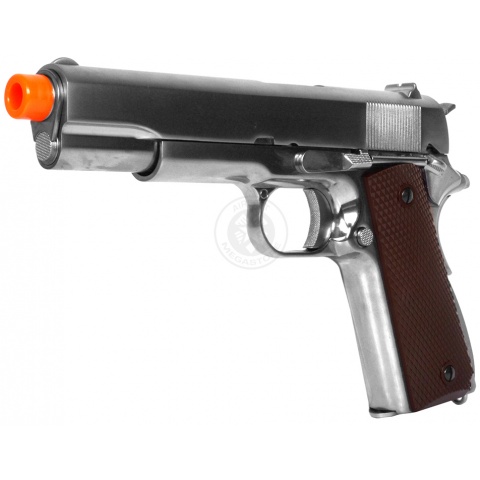 WE-Tech M1911 Hi-Capa Airsoft GBB Gas Blowback Pistol (Color: Silver)
