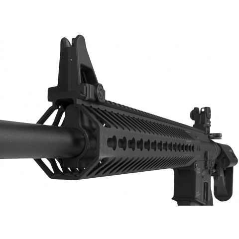 KWA Airsoft M4 AEG KM4 KR14 14-inch KeyMod Tactical RIS - BLACK