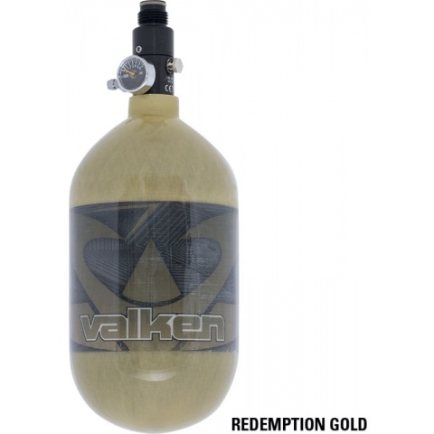 Valken Air 68/4500 (EU) Tank Redemption w/ Regulator - GOLD