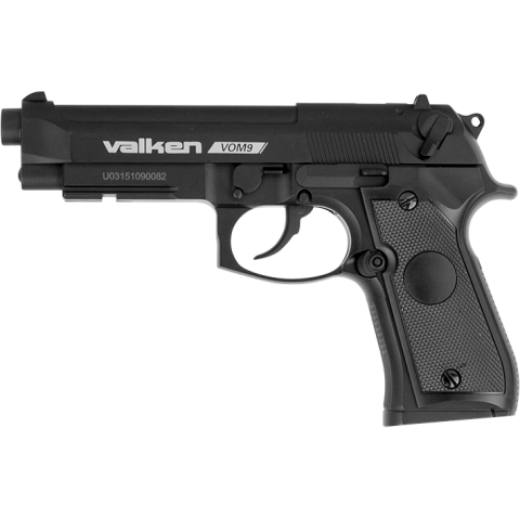 Valken Outdoor M9 CO2 Air Pistol Non-Blowback - BLACK