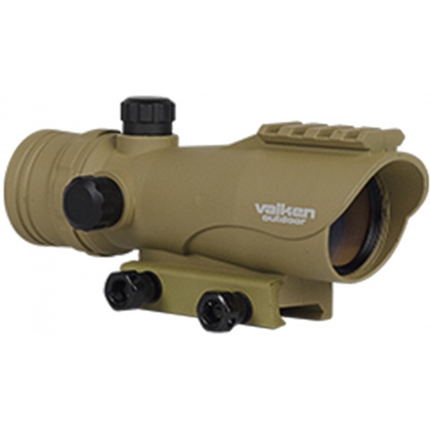 Valken Airsoft V Tactical 30mm Reflex Red Dot Sight - TAN