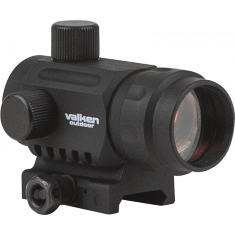 Valken Airsoft V Tactical 20mm Reflex Mini Red Dot Sight - BLACK