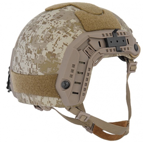 Lancer Tactical Maritime ABS Tactical Gear Helmet - DESERT DIGITAL - M/L