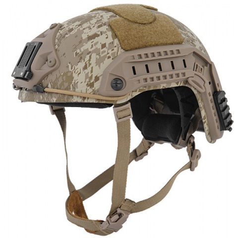 Lancer Tactical Maritime ABS Tactical Gear Helmet - DESERT DIGITAL - M/L