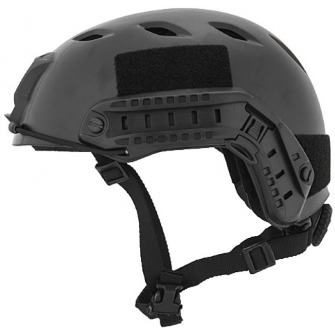 Lancer Tactical ACH Base Jump Tactical Gear Helmet - BLACK - M/L