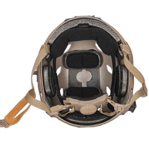Lancer Tactical ACH Base Jump Tactical Gear Helmet - TAN - L/XL