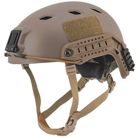 Lancer Tactical ACH Base Jump Tactical Gear Helmet - TAN - L/XL