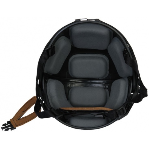 Lancer Tactical CP AF Tactical Gear Helmet - BLACK- M/L