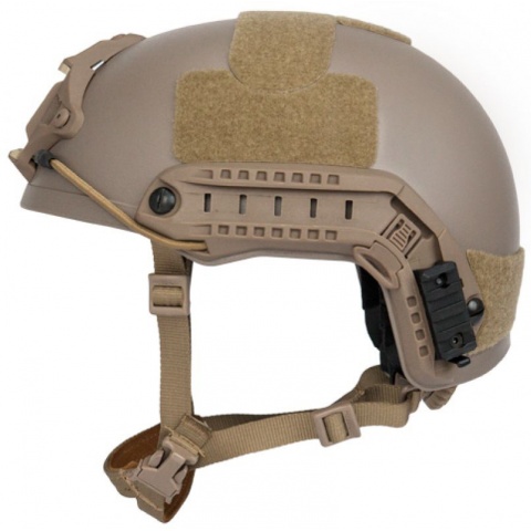 Lancer Tactical Ballistic High Cut XP Tactical Gear Helmet - DE - L/XL
