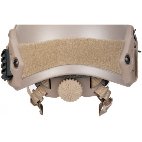 Lancer Tactical Ballistic High Cut XP Tactical Gear Helmet - DE - L/XL