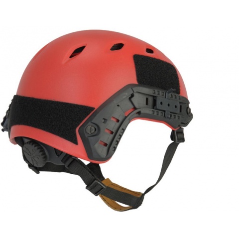Lancer Tactical ACH Base Jump Helmet - Red - L/XL