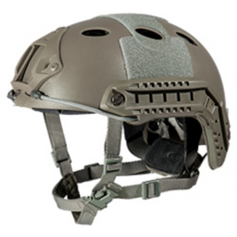 Lancer Tactical FAST PJ Ballistic Type Tactical Gear Helmet - FG - M/L