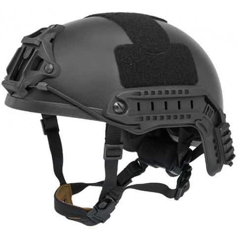 Lancer Tactical CA-836B Airsoft Gear Helmet - L/XL - BLACK