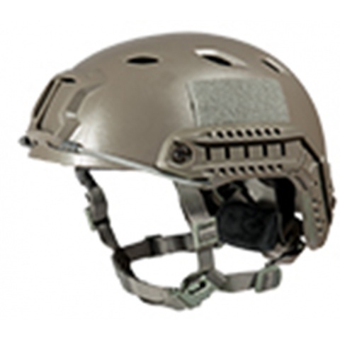 Lancer Tactical BJ Type Airsoft Gear Helmet - M/L - FOLIAGE GREEN