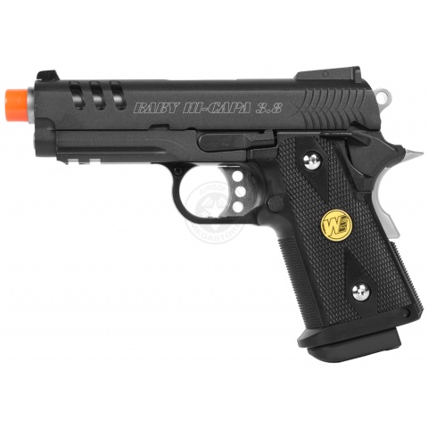WE Tech Full Metal 3.8 Baby Hi-Capa Gas Blowback Pistol
