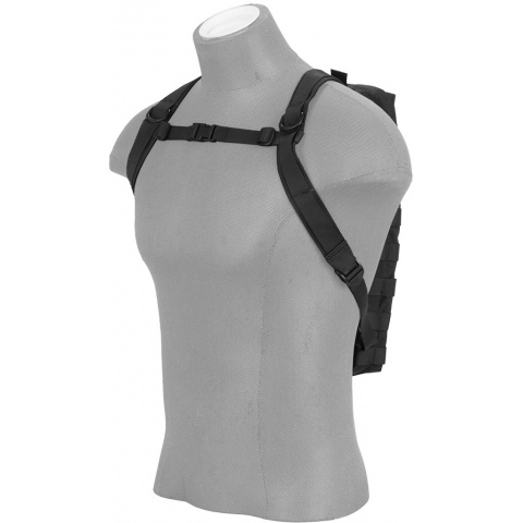 Lancer Tactical CA-384B Tactical Gear Molle Hydration Backpack - Black