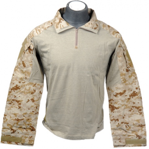 Lancer Tactical Combat Uniform BDU Shirt - Desert Digital - XS
