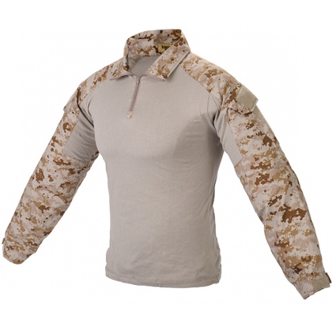 Lancer Tactical GEN2 Tactical Apparel Combat Shirt - Desert Digital