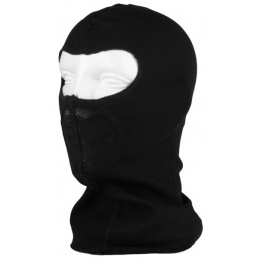 G-Force Tactical Airsoft Balaclava w/ Integrated Mouth Guard - BLACK