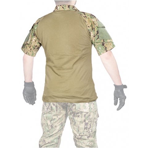 Lancer Tactical Tactical Combat Short Sleeve Shirt - JUNGLE DIGITAL