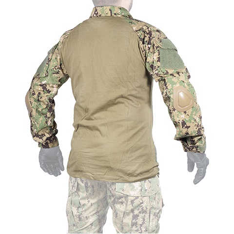 Lancer Tactical GEN2 Tactical Apparel Combat Shirt - Jungle Digital - S