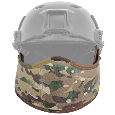 Lancer Tactical Airsoft Lower Face Mask for Helmet - CAMO